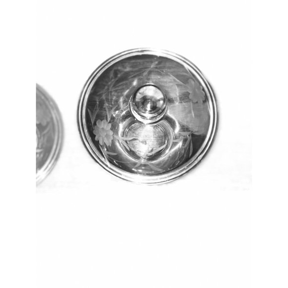 Rare 2 Hazel Atlas Glass Moroccan Ruby red Swirl Candy Dish w/Lid Mid Century - Picture 7 of 8